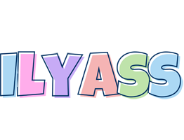 Ilyass pastel logo