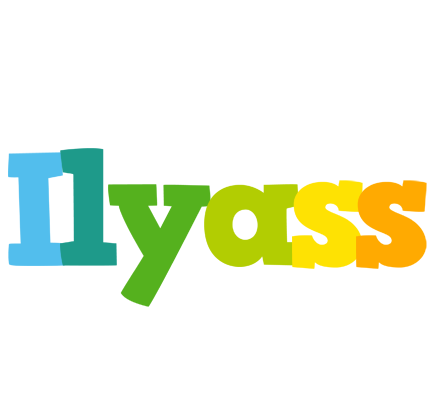 Ilyass rainbows logo