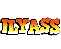 Ilyass sunset logo