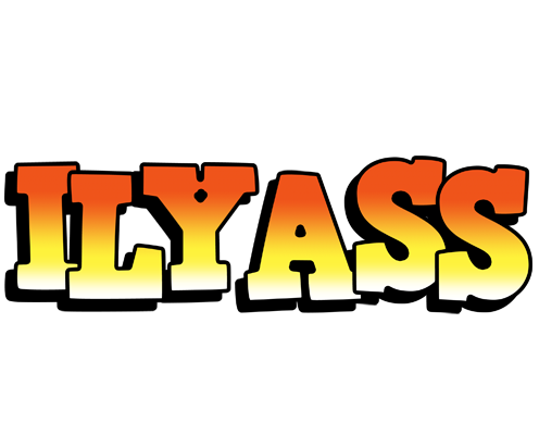 Ilyass sunset logo