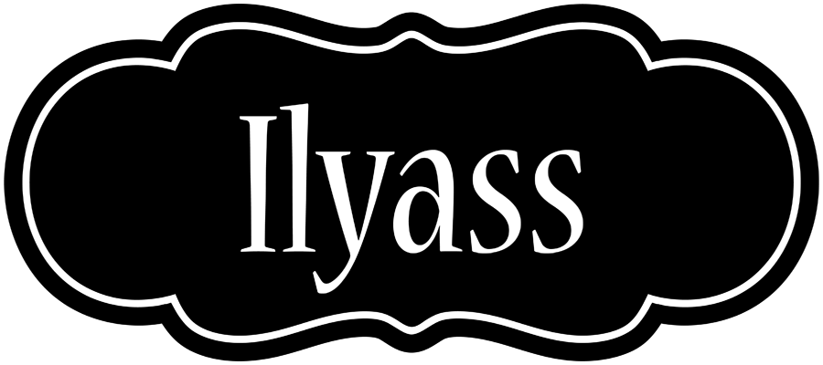 Ilyass welcome logo