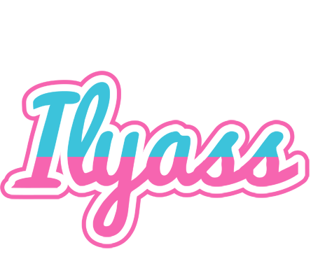 Ilyass woman logo