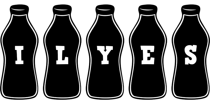 Ilyes bottle logo
