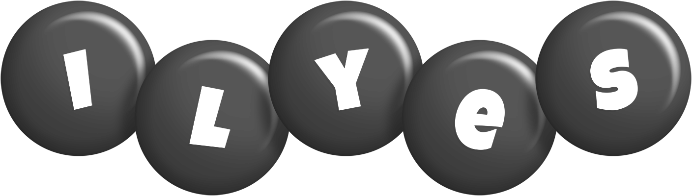 Ilyes candy-black logo