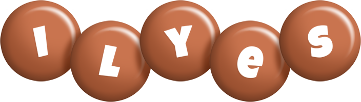 Ilyes candy-brown logo