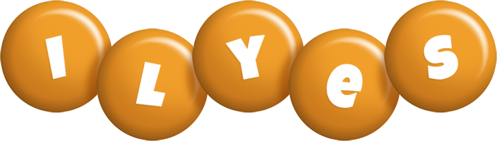 Ilyes candy-orange logo