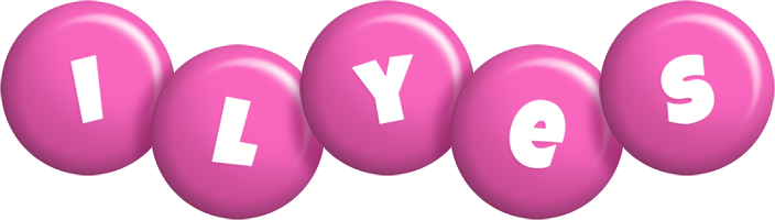 Ilyes candy-pink logo