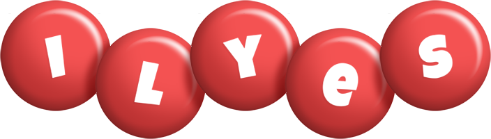 Ilyes candy-red logo