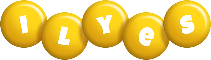 Ilyes candy-yellow logo