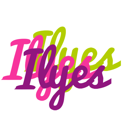 Ilyes flowers logo
