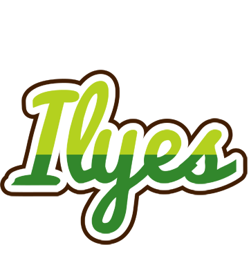 Ilyes golfing logo