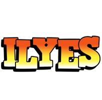 Ilyes sunset logo