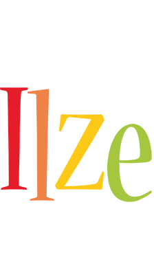 Ilze birthday logo