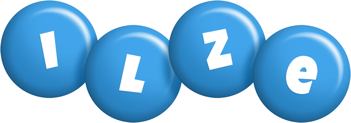 Ilze candy-blue logo