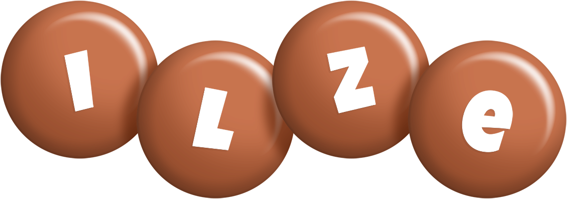 Ilze candy-brown logo