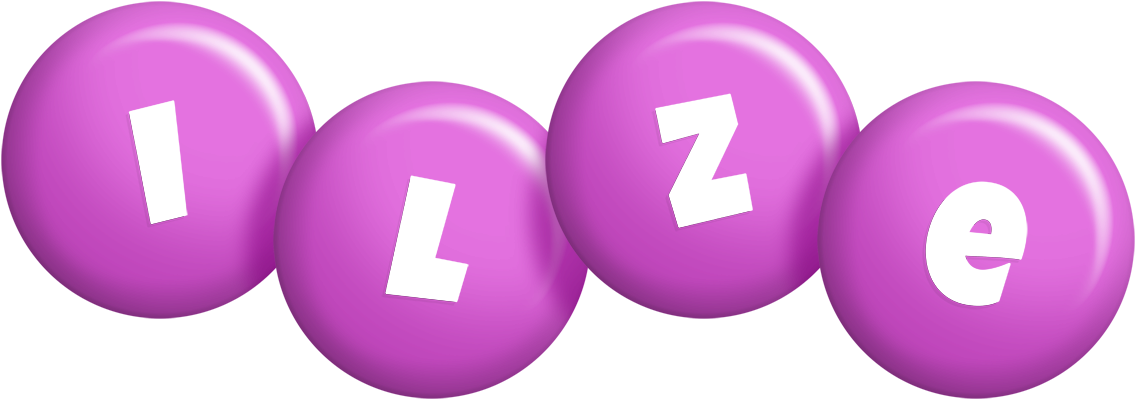 Ilze candy-purple logo