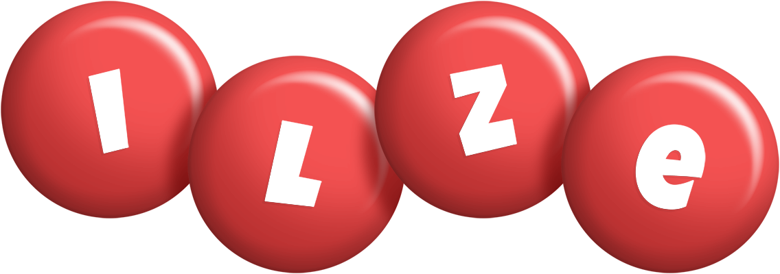 Ilze candy-red logo