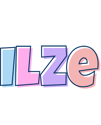 Ilze pastel logo