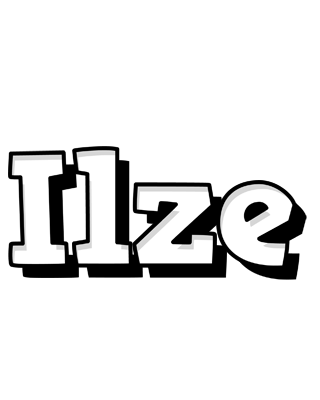 Ilze snowing logo