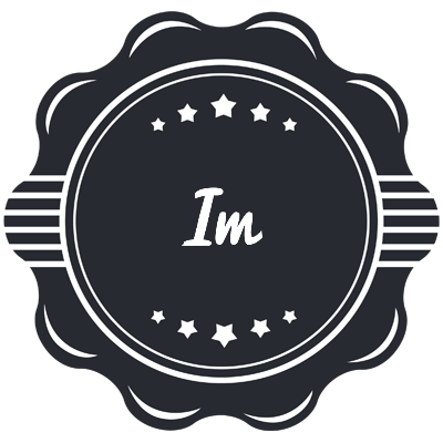 Im badge logo
