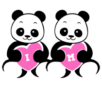 Im love-panda logo