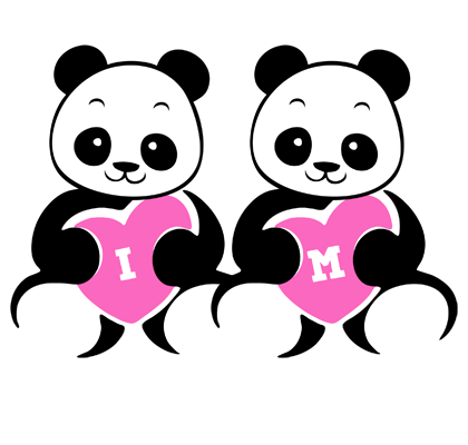 Im love-panda logo