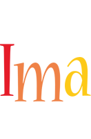 Ima birthday logo