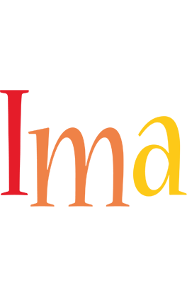 Ima birthday logo