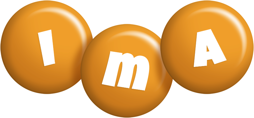 Ima candy-orange logo