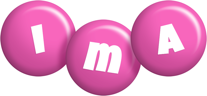 Ima candy-pink logo