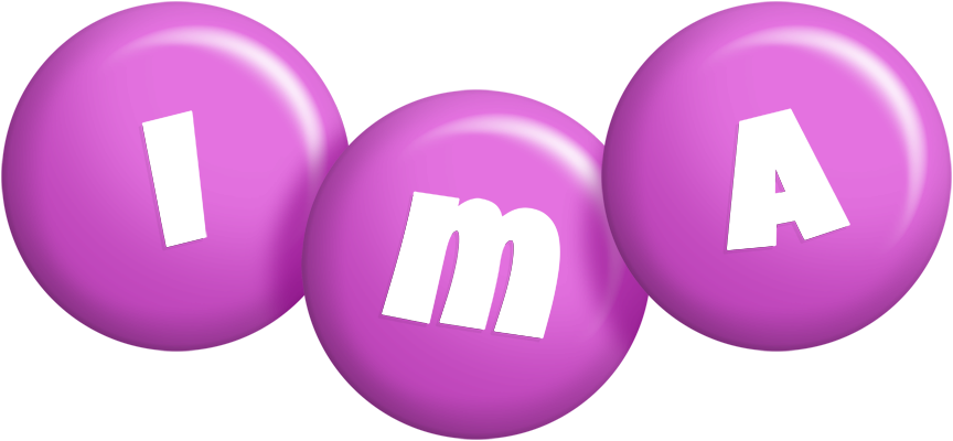 Ima candy-purple logo