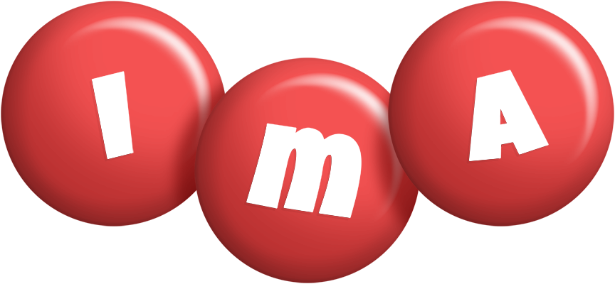 Ima candy-red logo