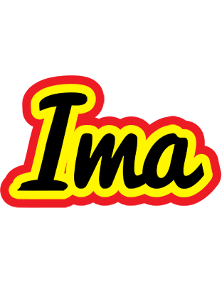 Ima flaming logo