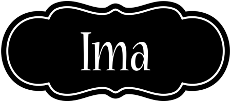 Ima welcome logo