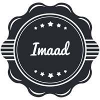 Imaad badge logo