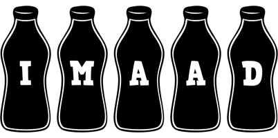 Imaad bottle logo