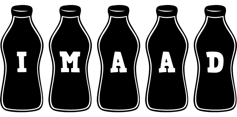 Imaad bottle logo