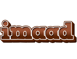 Imaad brownie logo