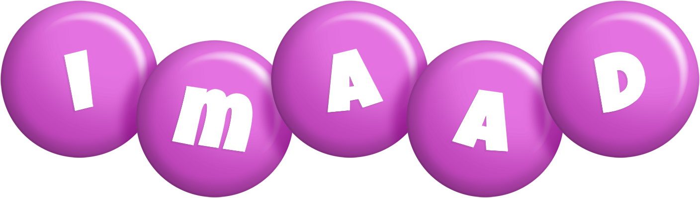 Imaad candy-purple logo