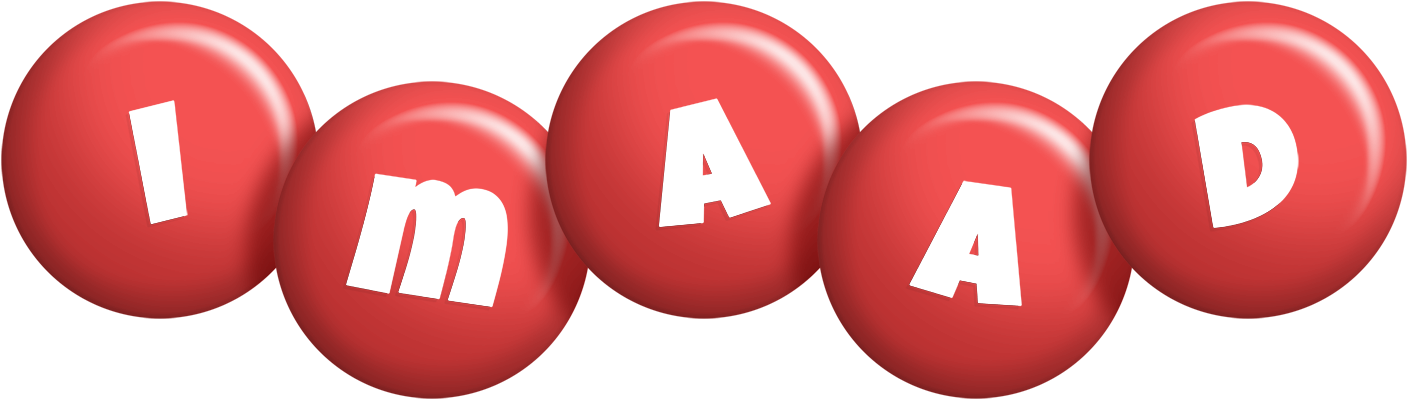 Imaad candy-red logo