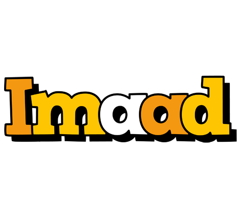 Imaad cartoon logo