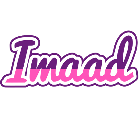 Imaad cheerful logo