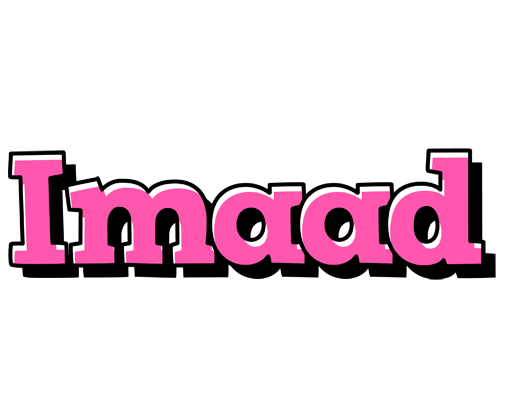 Imaad girlish logo