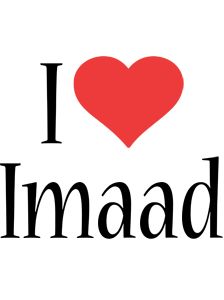 Imaad i-love logo