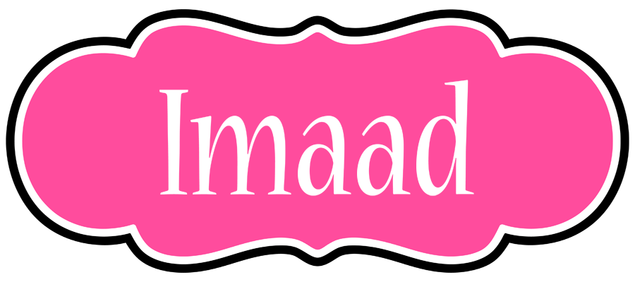 Imaad invitation logo