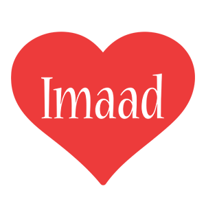 Imaad love logo