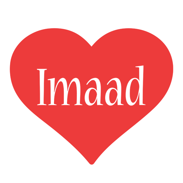 Imaad love logo
