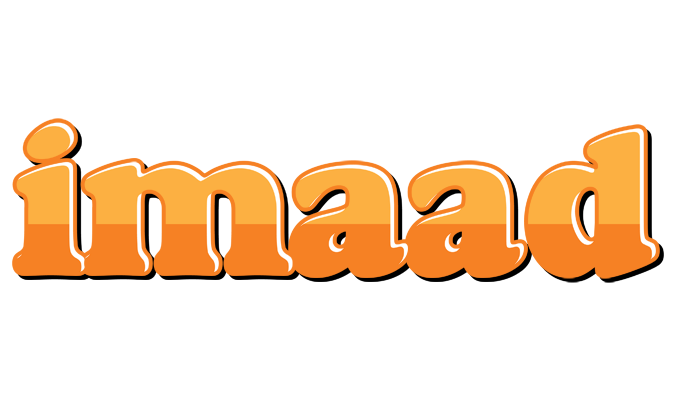 Imaad orange logo