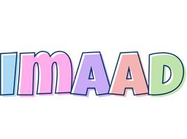 Imaad pastel logo