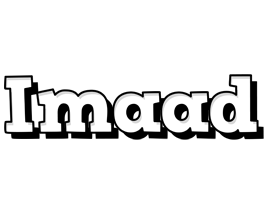 Imaad snowing logo